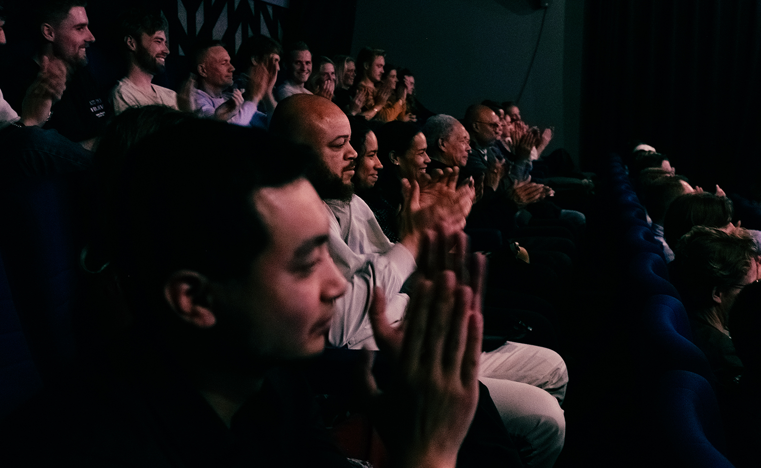 De Waarheid (Unspoken Truth) audience in the cinema at the release event